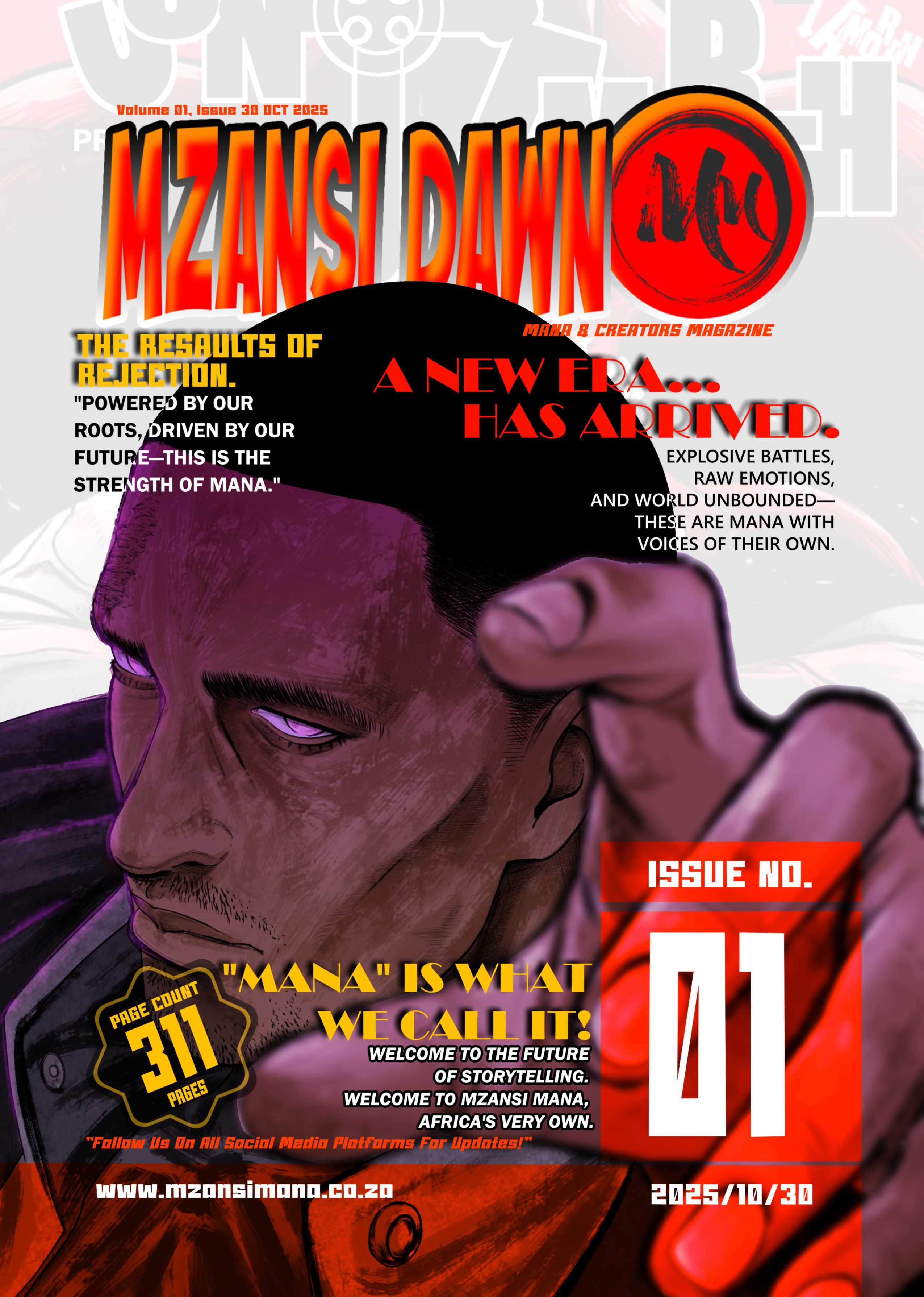 Mzansi Dawn Issue 1 Cover